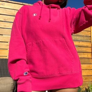 Champion Pink Oversized Hoodie